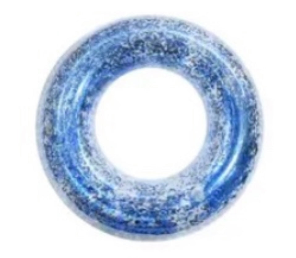 Glitter Swim Ring - pink or blue
