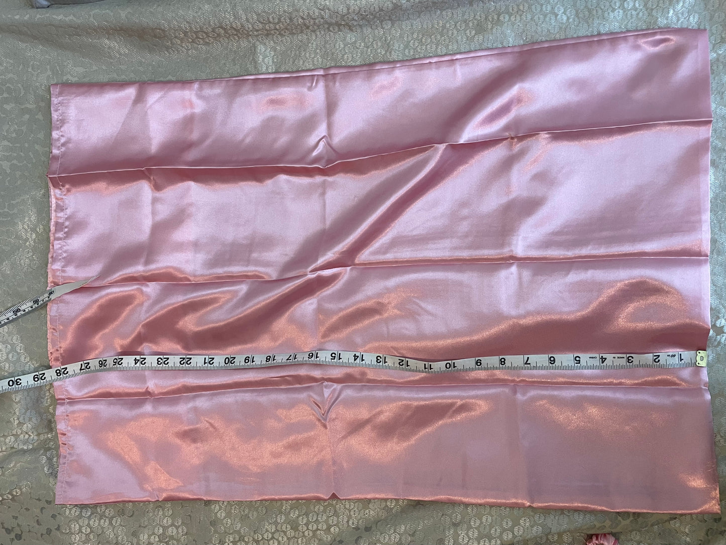 Silk Pillowcase Pink Satin Cover for Pillow Smooth Silky Pillow Case with FREE Matching Sleep Mask