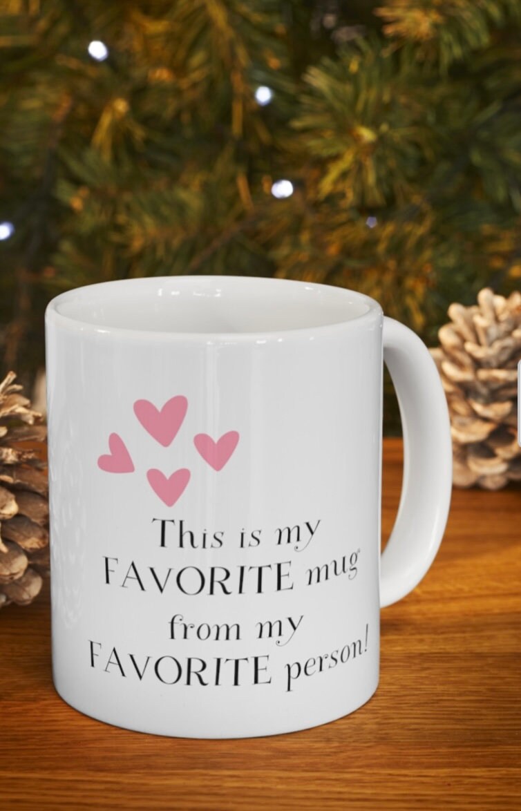 Coffee Mug with Heart Mug for Teacher Gift for Mothers Day Cup for Friend Birthday Gift Idea for Grandparent Present for Spouse Gift for Any