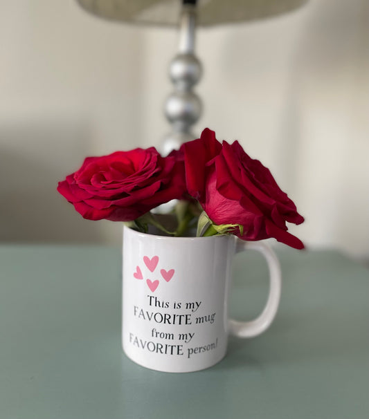 Coffee Mug with Heart Mug for Teacher Gift for Mothers Day Cup for Friend Birthday Gift Idea for Grandparent Present for Spouse Gift for Any